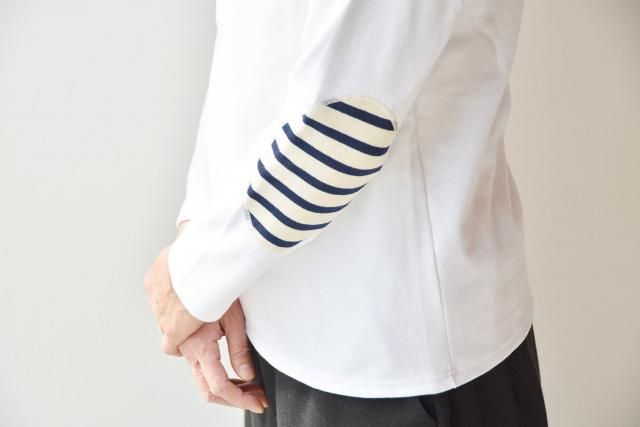 【希少】 saint james vintage EUR エルボーパッチニット ヴィンテージ エルボーパッチニット ブラック 黒 - メルカリ