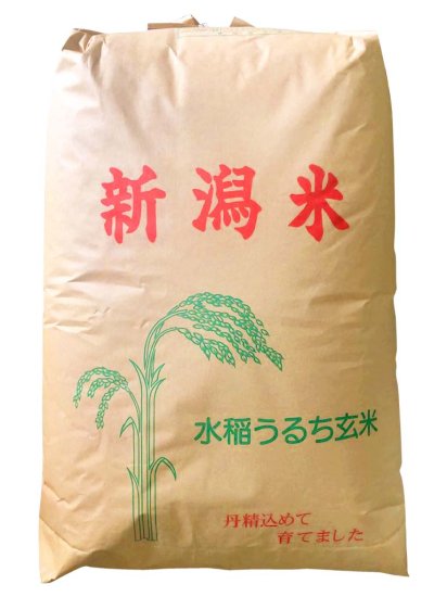 大切な 新米・令和5年産玄米新潟新之助 30kg（10kg×3）精米無料☆農家