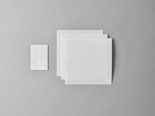 ORU-KOTO
折形見本帳１種・折り線付き和紙３枚セット
胡麻塩包み・真