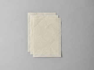 ORU-KOTO 折り線付き和紙３枚セット
新茶包み
（ユネスコ無形文化遺産登録 細川和紙）