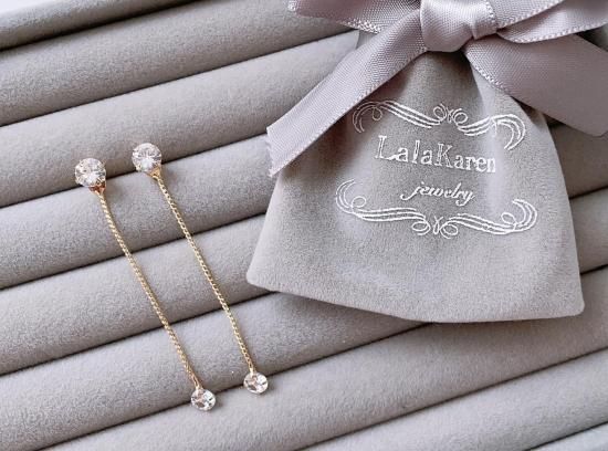 2wayバタフライパールピアス|Lala Karen