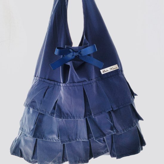 アウトレットセールribbon frill eco bag リボンフリル エコバッグ