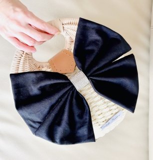ribbon round bag  ܥ饦ɥХå٤饤󥹥ȡ