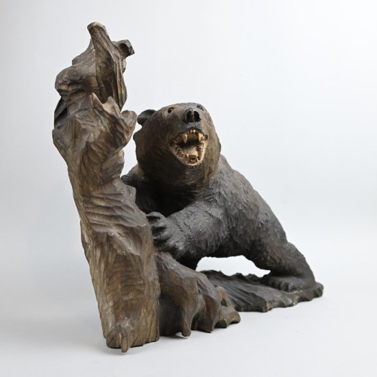 木彫 木彫りの熊 | 松井梅太郎:作 | アイヌ