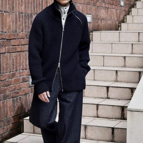 MONTY BIS ZIP KNIT 