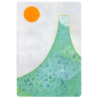 ポストカード【Fuji (富士山)】*きむらともこ