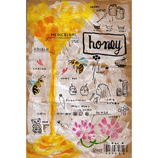 ポストカード【Honey (はちみつ)】* ETSU