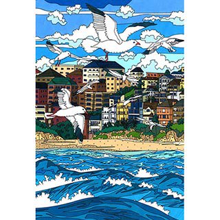 ポストカード【Seagulls】* seri