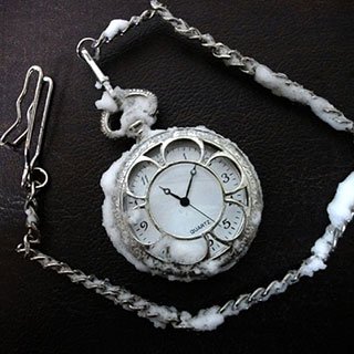 雪の時計*Luna Antique*