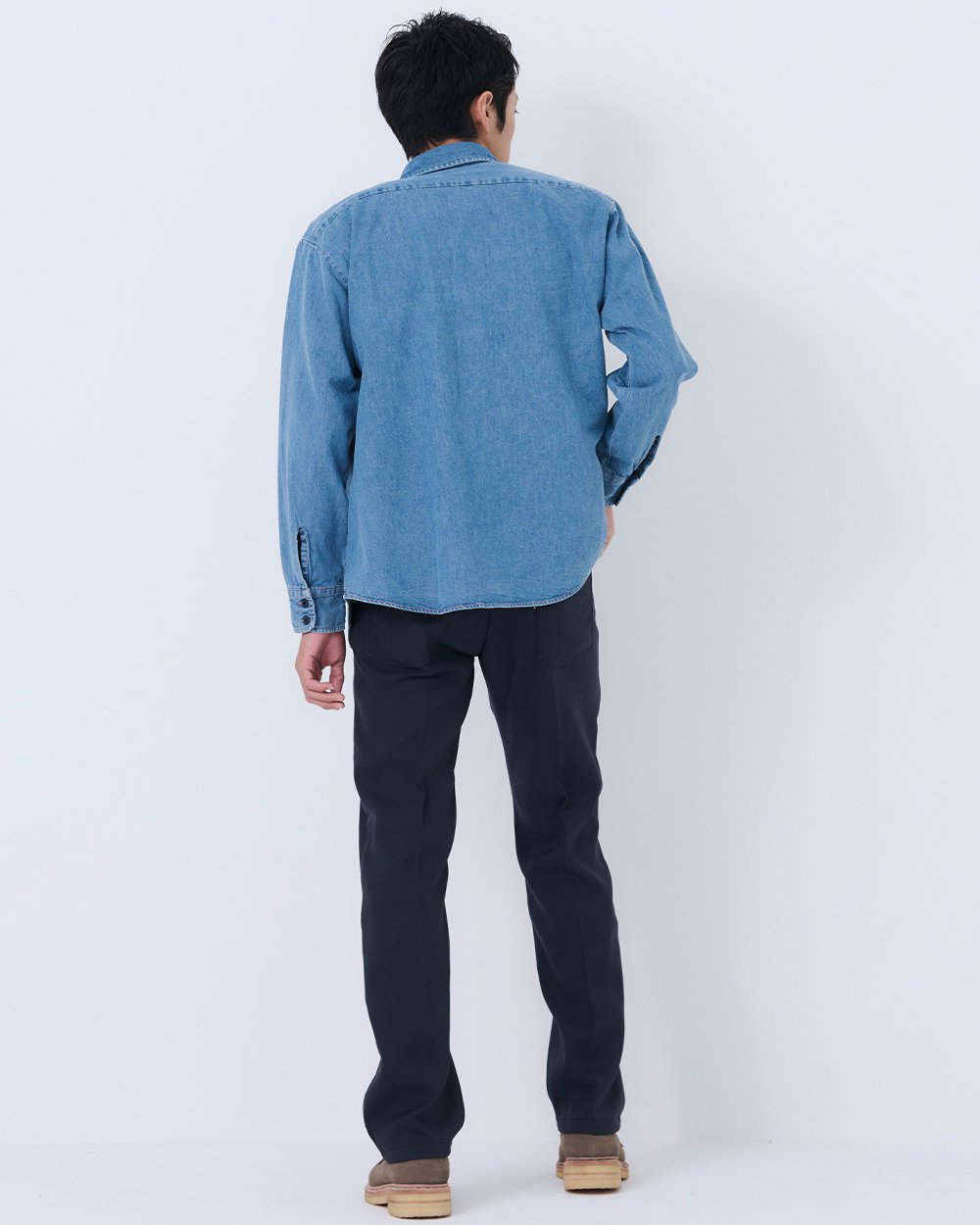 W/W SHIRTS DENIM 'USED' - bag'n'noun necessary or unnecessary バッグンナウン  ネセサリーオアアンネセサリー