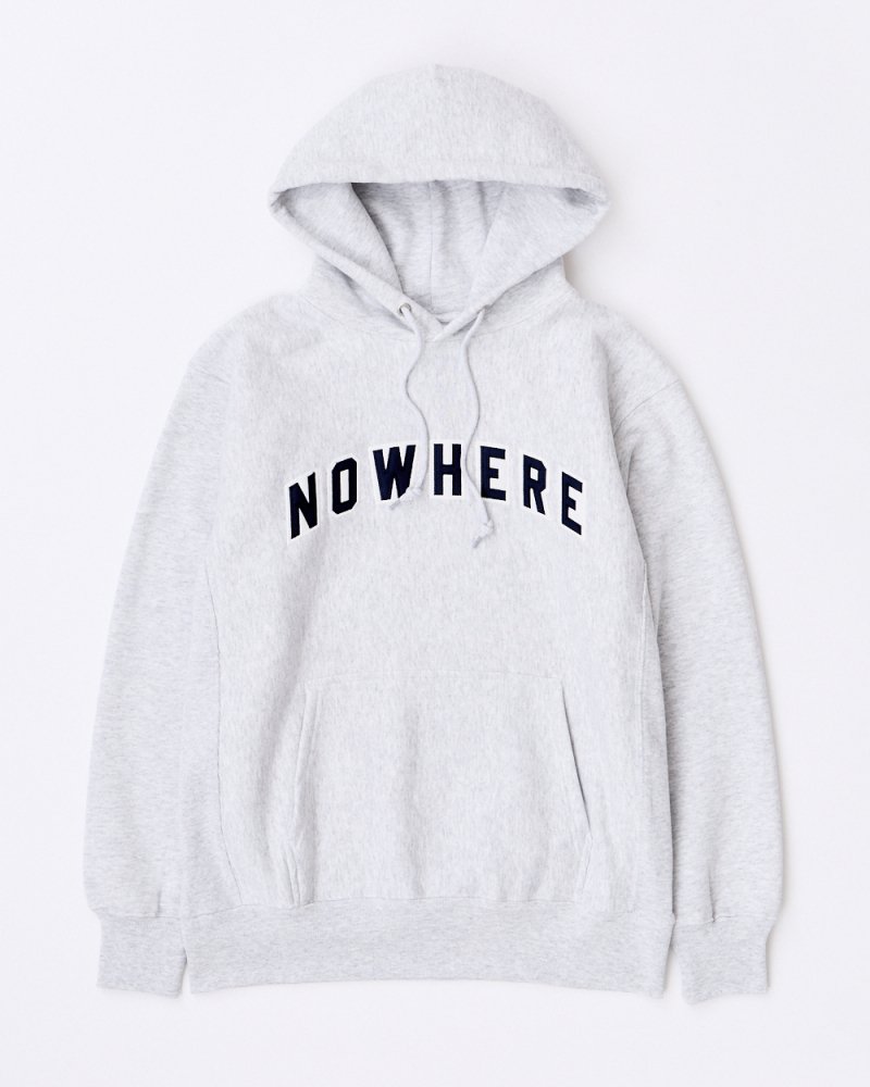 SWEAT HOOD NOWHERE - bag'n'noun necessary or unnecessary バッグンナウン  ネセサリーオアアンネセサリー