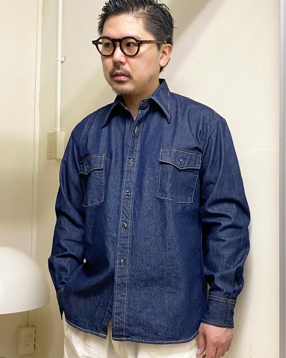 専用です！NECESSARY OR UNNECESSARY リネン混 W/W SHIRTS DENIM - bag'n'noun necessary or unnecessary