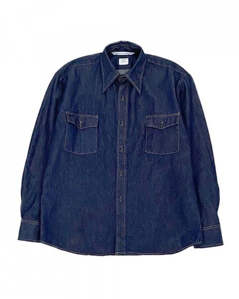 ネセサリーオアアンネセサリー 25ss チェンジポケット デニムシャツ 3 ネセサリーオアアンネセサリー 25ss チェンジポケット デニム