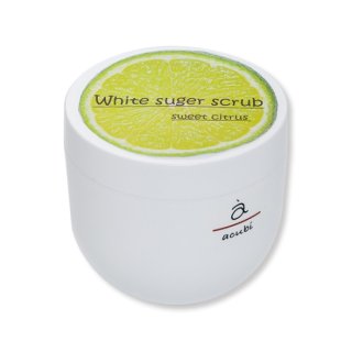 White suger scrub<br>-sweet citrus-