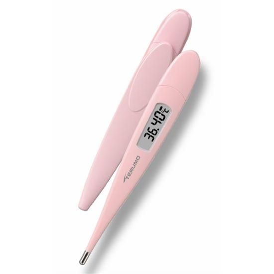 ウーマンドシー テルモ電子体温計C595 婦人体温計/ウーマンドシー／テルモ電子体温計婦人用ピンク C531PP(1本