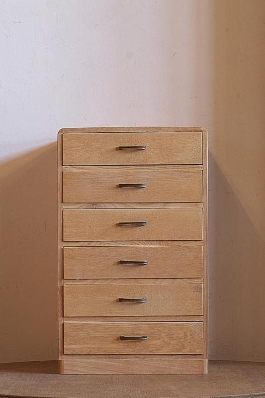 楢 ナラ 小引き出し 6杯 - 古道具donguri