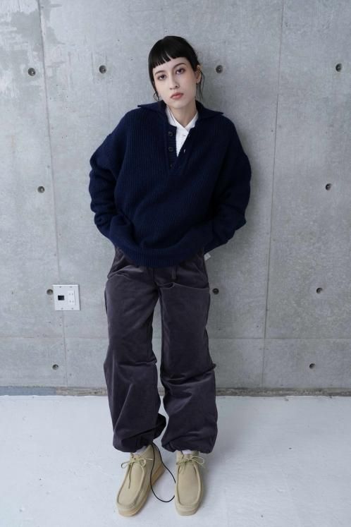 KURT KNIT LS UNI-SEX BIG POLO