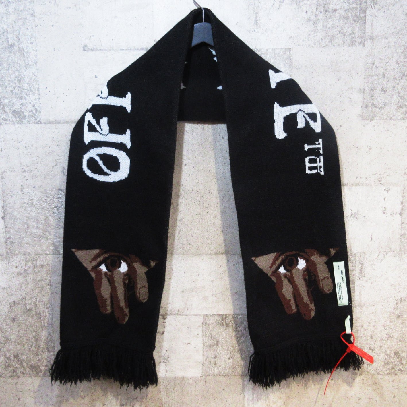 OFF-WHITE 17AW SEEING THINGS SCARF - WAVE（ウェーブ）
