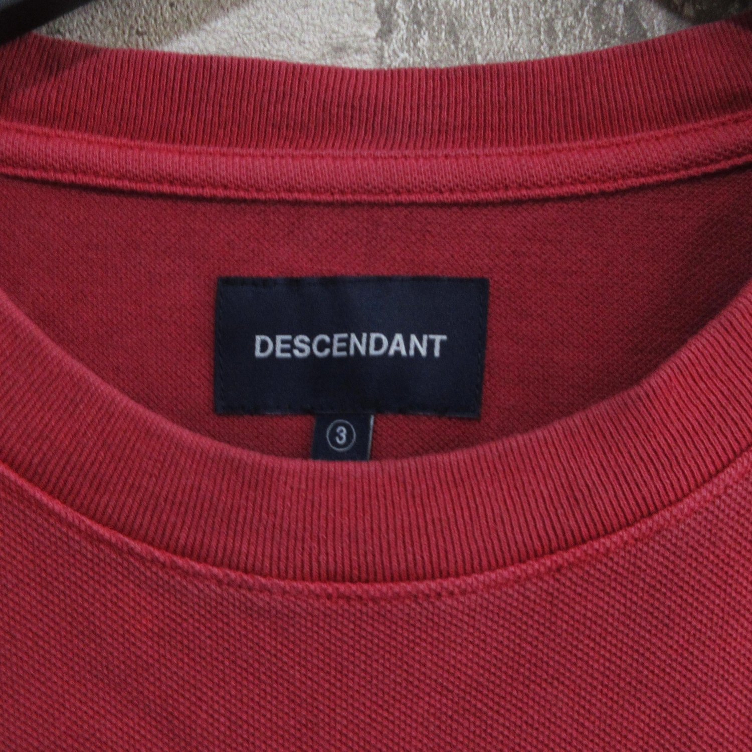DESCENDANT 20SS CACHALOT PIGMENT DYE SS FULL SIZE - WAVE（ウェーブ）