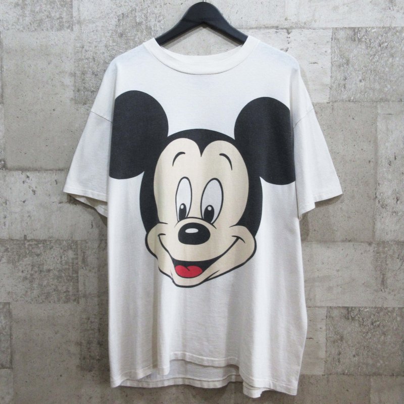 Disney 90's Mickey Mouse Big Face Vintage Tee