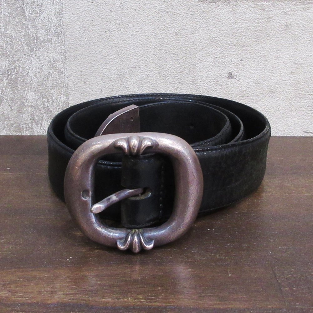 CHROME HEARTS OVAL STAR STRAP GUNSLINGER BELT 2ピース ブラック 32