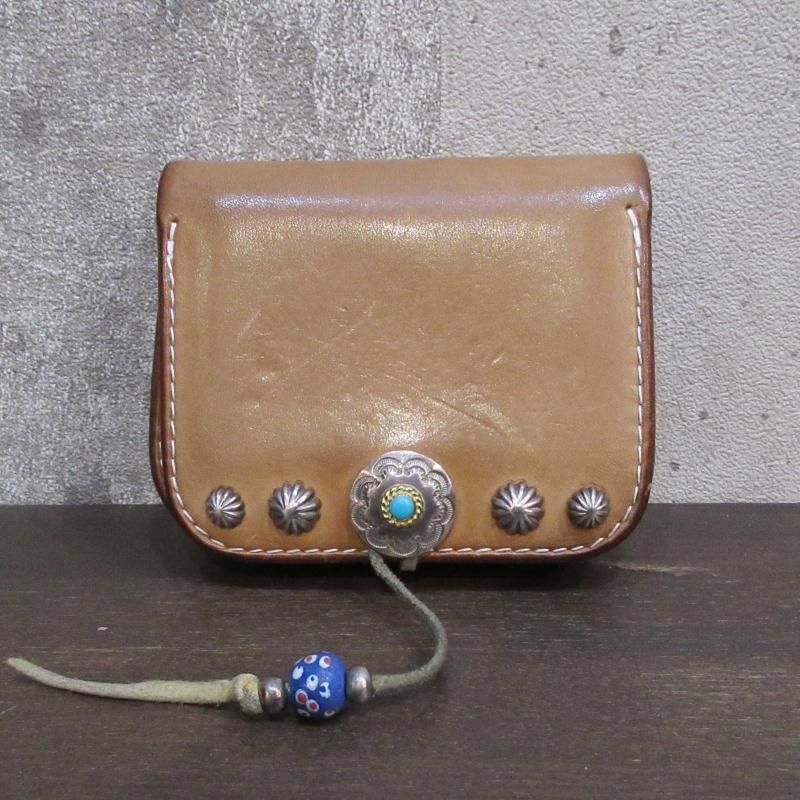 ゴローズ　角型財布　マチなし　カスタム ゴローズ goro's [OLD][廃盤]カスタム角型小銭入れ(サドル)※希少