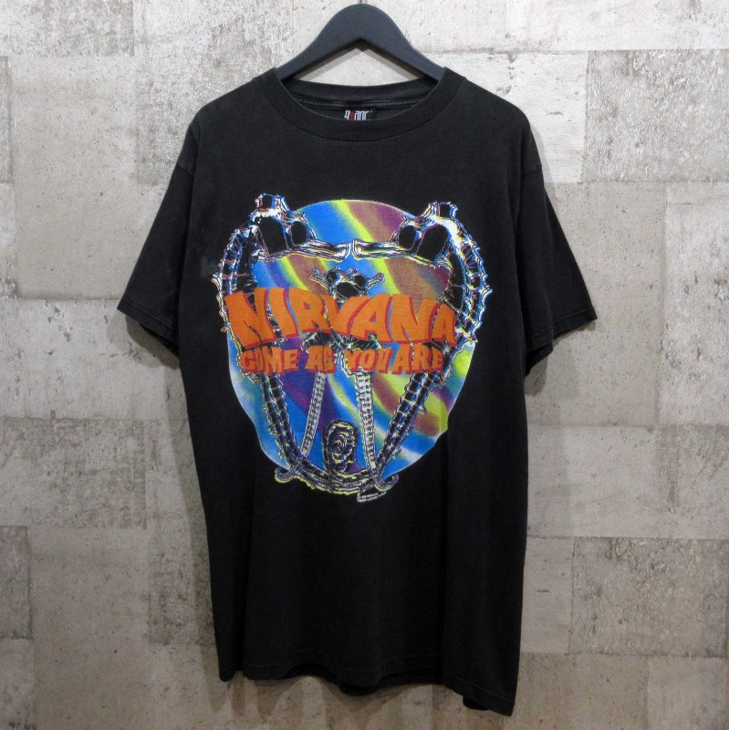 90's NIRVANA COME AS YOU ARE 1992 TOUR VINTAGE TEE