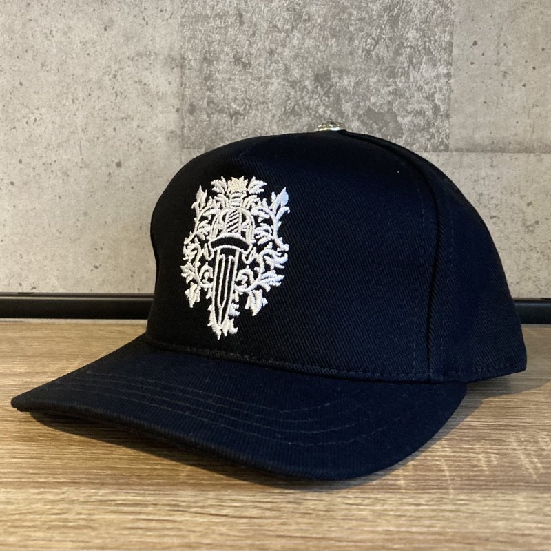 CHROME HEARTS Dagger Denim Baseball Cap