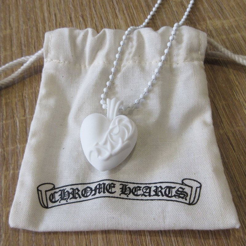 CHROME HEARTS RUBBER HEART ꥳСϡȥͥå쥹 WH