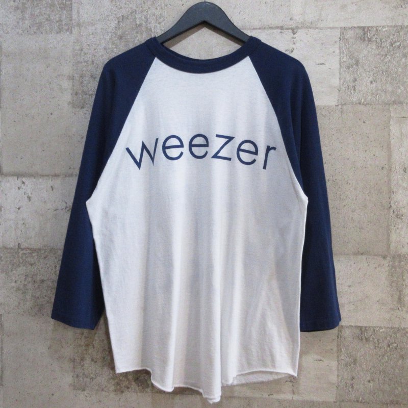 90's WEEZER VINTAGE 3/4 SLEEVE RAGLAN TEE