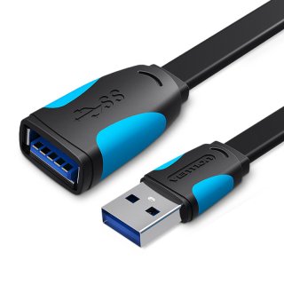 ¨ǼUSB 3.0 Ĺ֥  ᥹ 5Gbps եåȥ֥ 0.5m 1.5m 3m