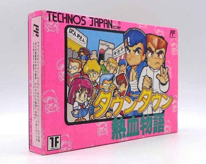 ストレッチドビー ダウンタウン 熱血物語 ファミコン TECHNOS JAPAN