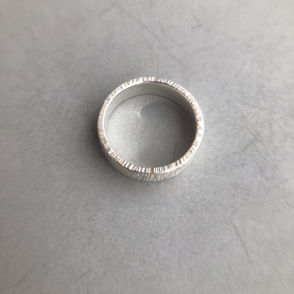 sou ring silver 5mm / ソウリング シルバー 5mm - 一点ものおしゃれリング 普段使いシンプル大人アクセサリー【FUURA】