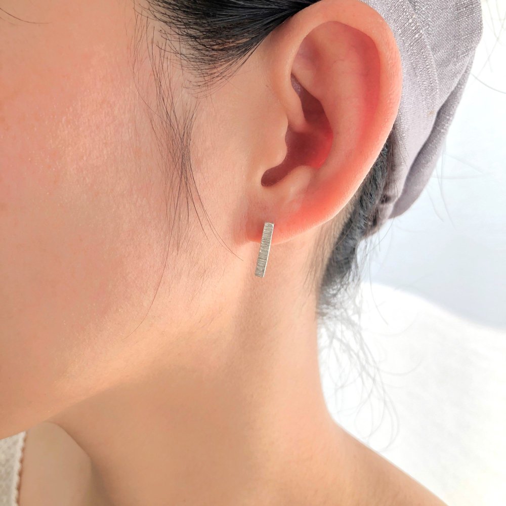 sou pierce silver /シルバーピアス ソウ - FUURA handmade studio