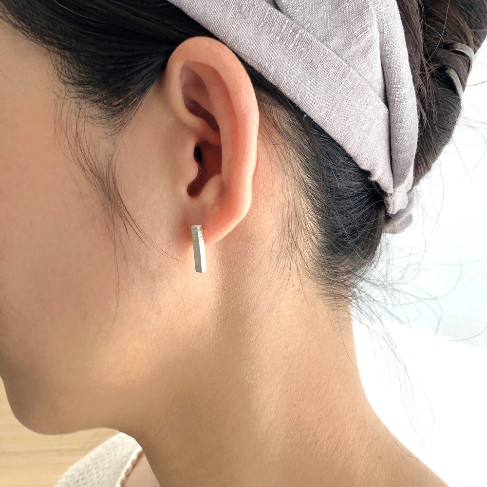 sou pierce silver /シルバーピアス　ソウ - FUURA handmade studio