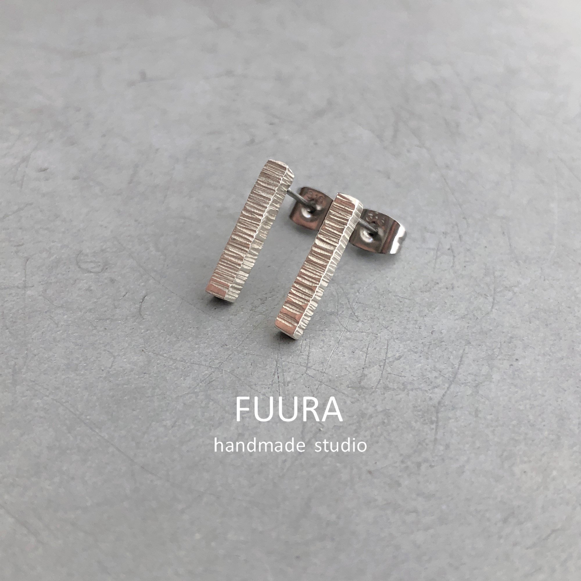 sou pierce silver /シルバーピアス　ソウ - FUURA handmade studio