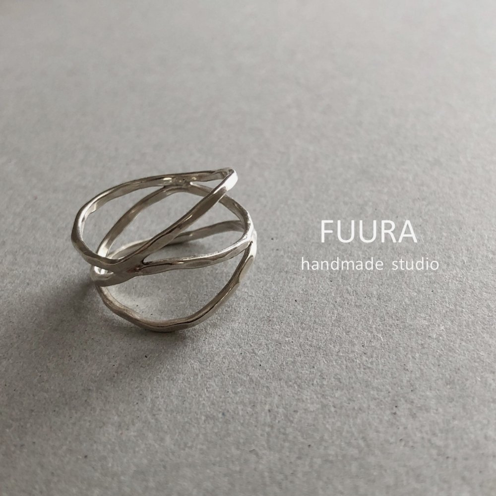 ivy ring silver / アイビーリング シルバー - 一点ものおしゃれリング 普段使いシンプル大人アクセサリー【FUURA】