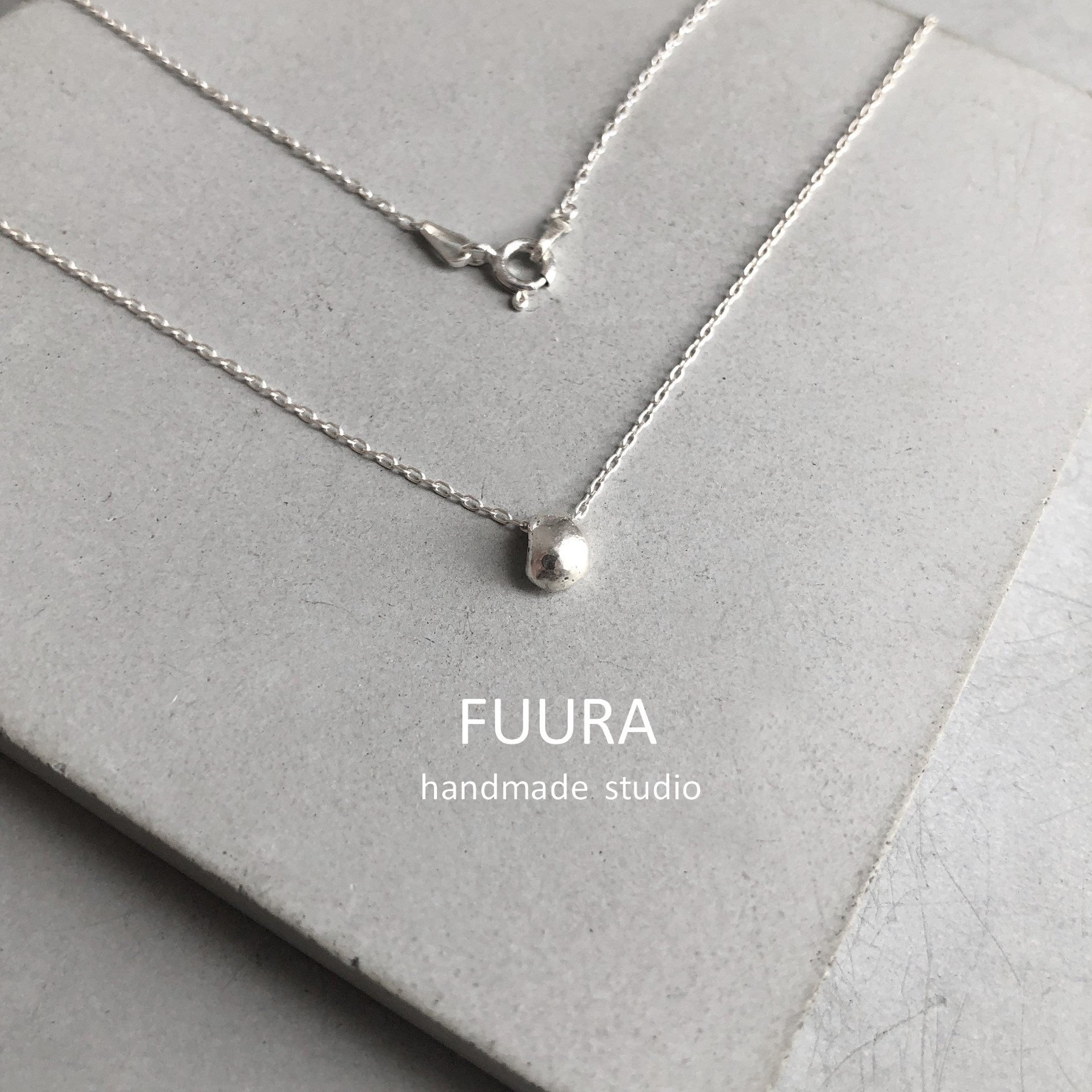 silver necklace 2.5mm / シルバーネックレス 2.5mm - 一点もの