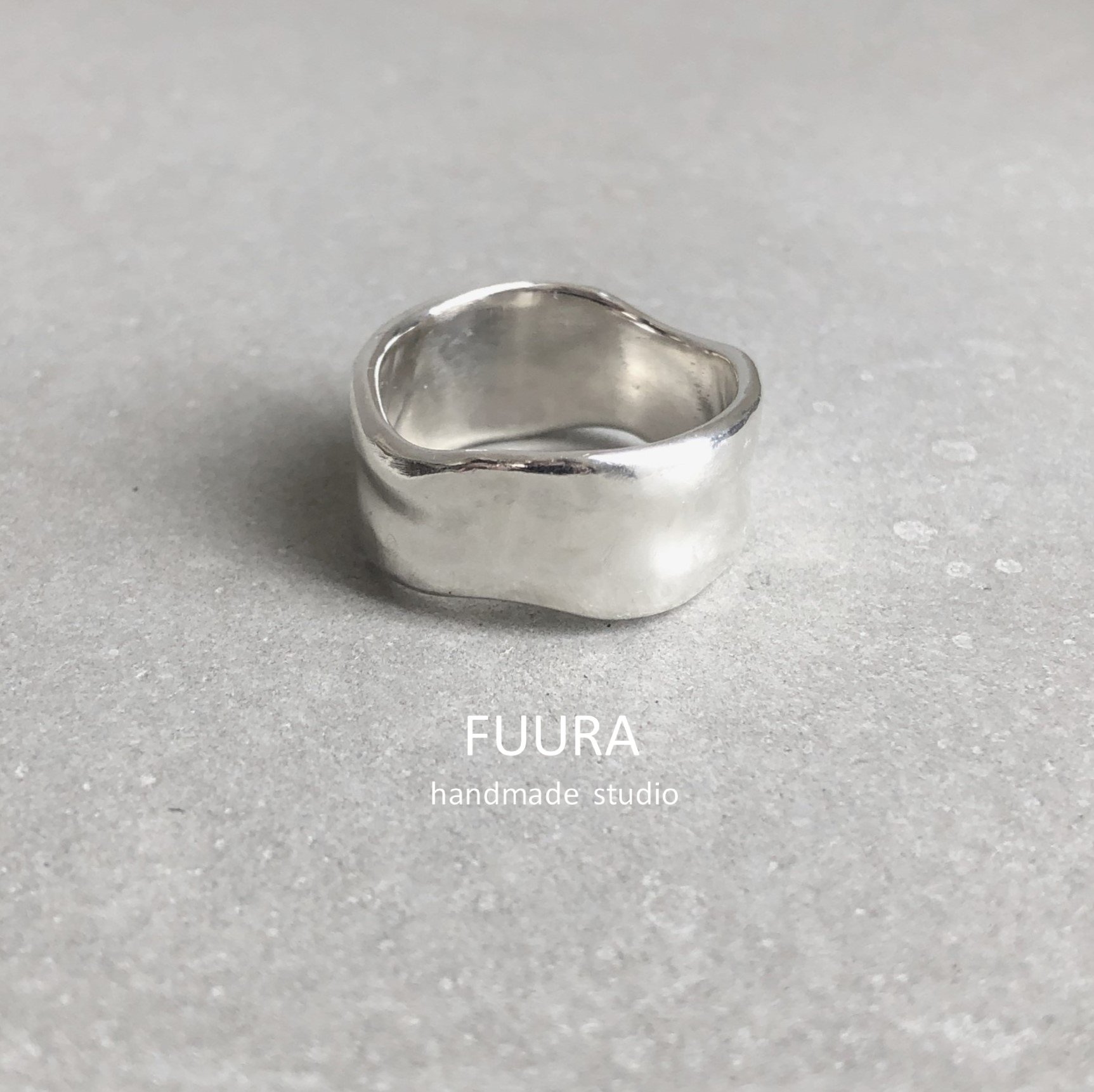 melt ring silver 10mm  / ȥ С 10mm