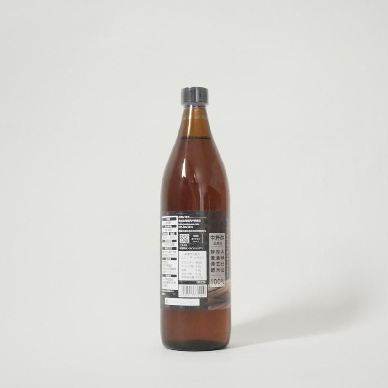 黒酢 黒酒酢（くろす）900ml【蔵元中野商店】※送料込み |- 錢屋商店