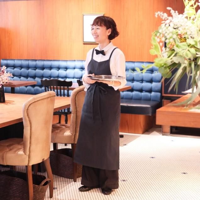 【試着のみ】&cocochi 割烹着　エプロン No.5（shiro）割烹着【送料無料】【＆cocochi】 - 錢屋商店