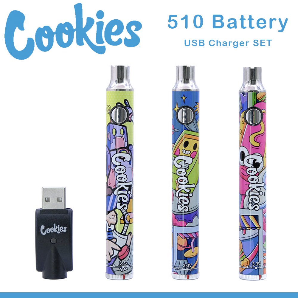 Cookies 510規格 バッテリー VAPE - リラクゼーショングッズ