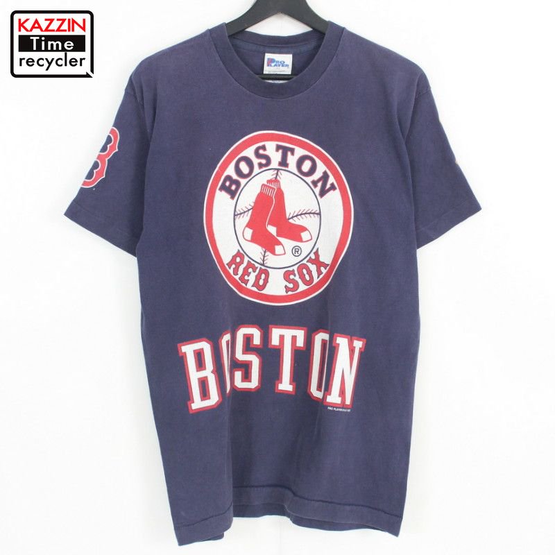 90s USA製 MLB ボストン・レッドソックス 半袖Ｔシャツ メジャーリーグ ...