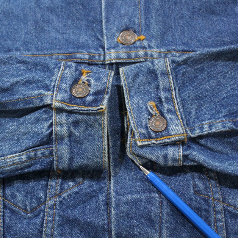 90s USA製 リーバイス Levi's 57508 デニムジャケット 古着 ☆ 表記L ...