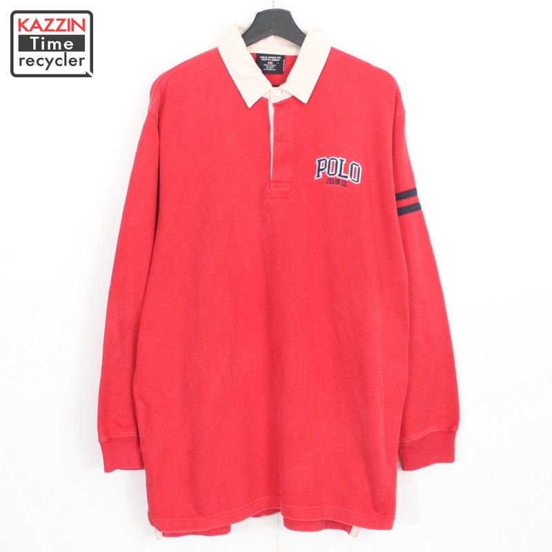 90s POLO SPORT ラガーシャツ Lサイズ ふるさと割 - ウェア