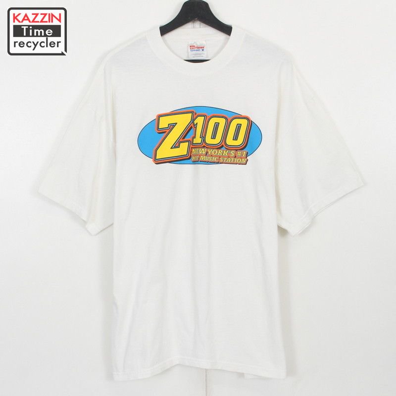 00s Hanes Z100 NEW YORK COLDPLAY バンドＴシャツ 古着 ☆ メンズ 表記XLサイズ ホワイト - KAZZIN  Time recycler 広島にある古着屋オンラインショップ カジン タイム リサイクラー