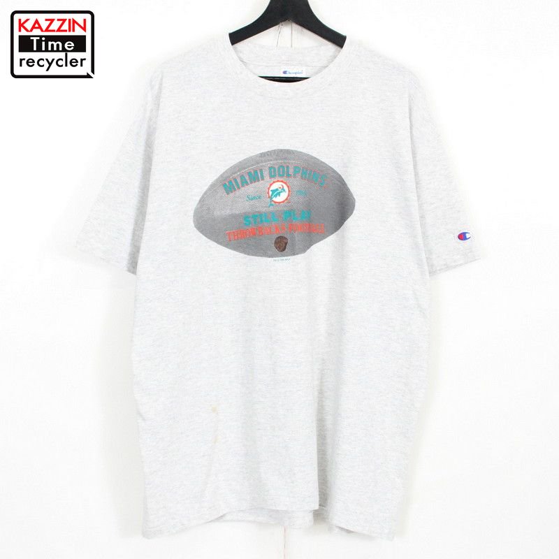 90s USA NFL ԥ Champion ޥߡɥե Ⱦµԥ    ɽXL 졼