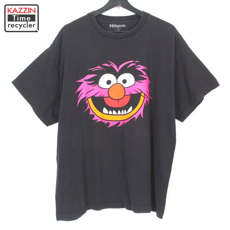 00s ߥȥ꡼ Sesame Street THE MUPPETS ޡڥå Ⱦµԥ    ɽXL ֥å