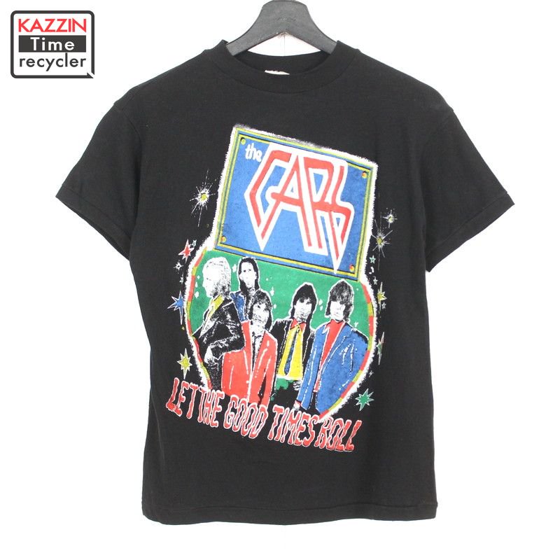 80s カーズ THE CARS パキ綿 バンドＴシャツ 古着 ☆ メンズ 表記M