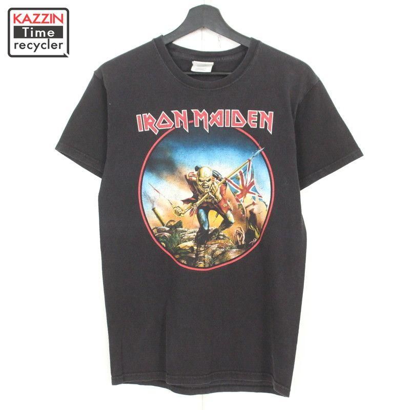 00s アイアンメイデン IRON MAIDEN Hanes バンドＴシャツ 古着 ★ メンズ 表記Sサイズ ブラック - KAZZIN Time  recycler 広島にある古着屋オンラインショップ カジン タイム リサイクラー